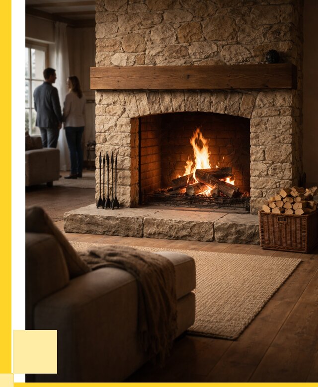 Открытые камины под ключ в Пугачёве от 152400 р. ЭриданПгч