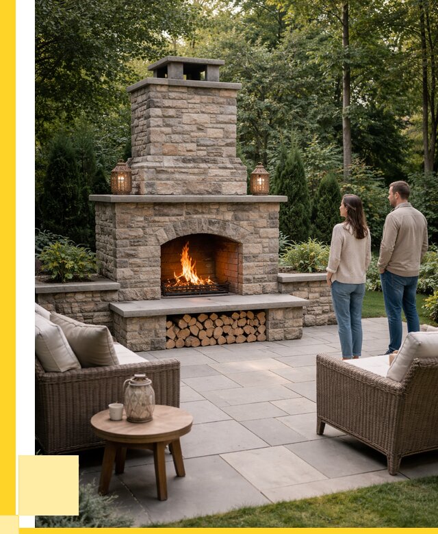 Уличные камины из кирпича в Пугачёве от 152400 р. | ЭриданПгч