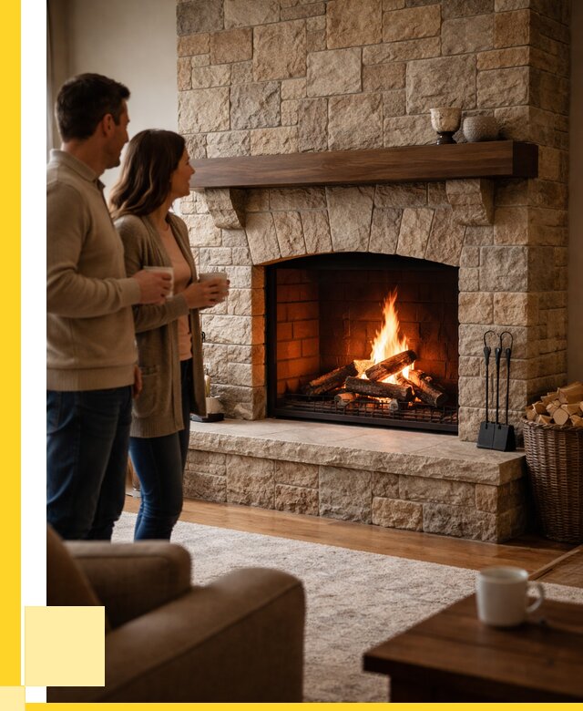 Каменные камины на заказ в Пугачёве от 182880 р. | ЭриданПгч