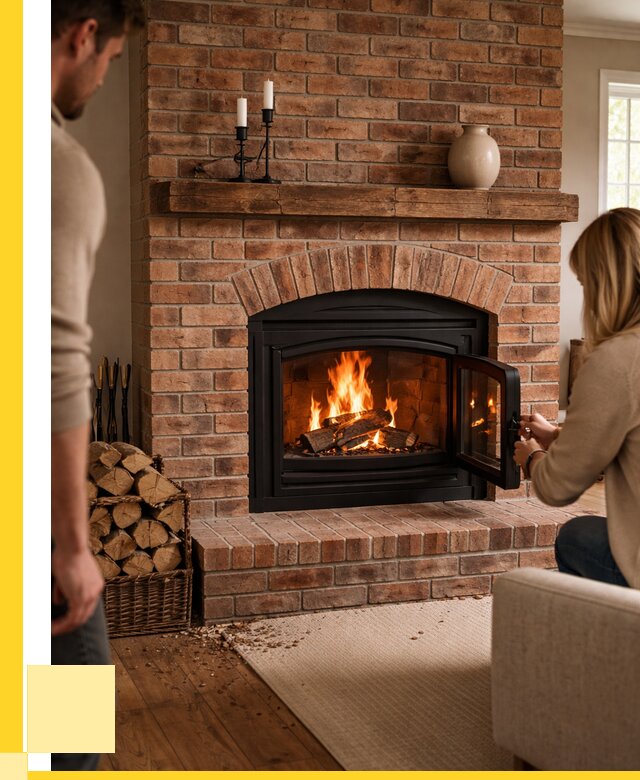 Кирпичные камины под ключ в Пугачёве от 152400 р. | ЭриданПгч