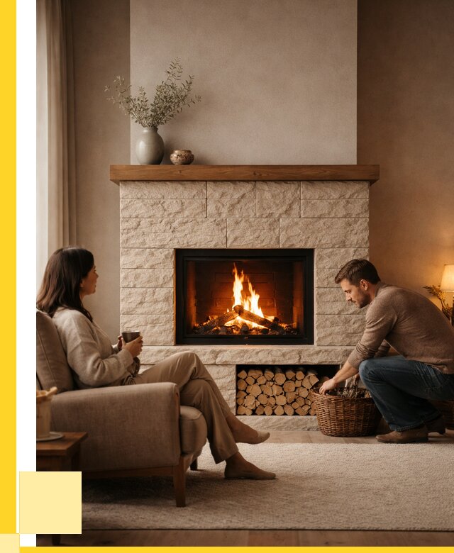 Камины для дома в Пугачёве под ключ от 152400 р. | ЭриданПгч