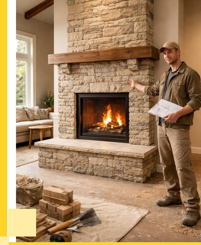 Камины под ключ в Пугачёве от 182880 р. | ЭриданПгч — установка