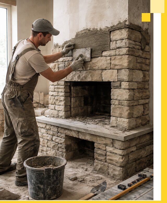 Строительство каминов под ключ в Пугачёве от проектирования до монтажа