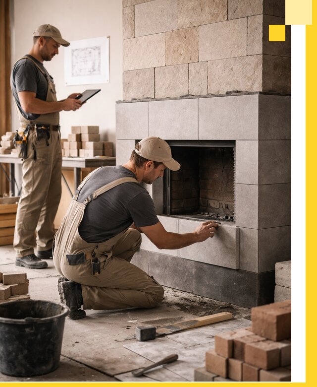 Индивидуальные проекты каминов и каминных систем в Пугачёве