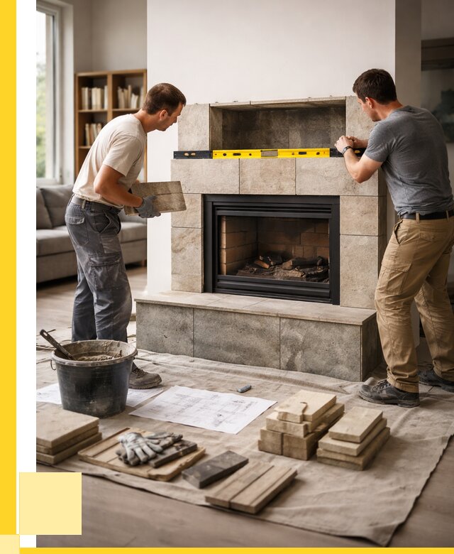 Монтаж каминов и установка в Пугачёве от 45720 р. | ЭриданПгч