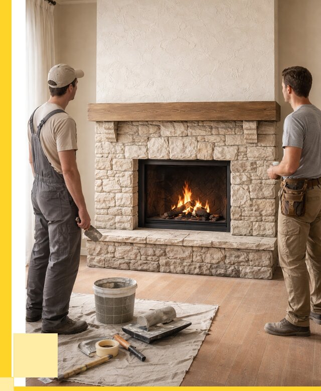 Отделка каминов в Пугачёве от 6604 р. под ключ | ЭриданПгч