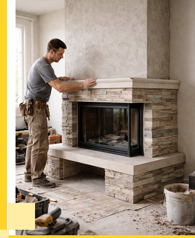 Изготовление каминов под ключ в Пугачёве от 152400 р. | ЭриданПгч