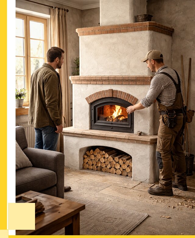 Печи камины в Пугачёве: кирпичные, изразцовые от 60960 р. | ЭриданПгч