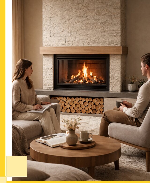 Камины со стеклом в Пугачёве от 182880 р. | ЭриданПгч — топки 3 стекла