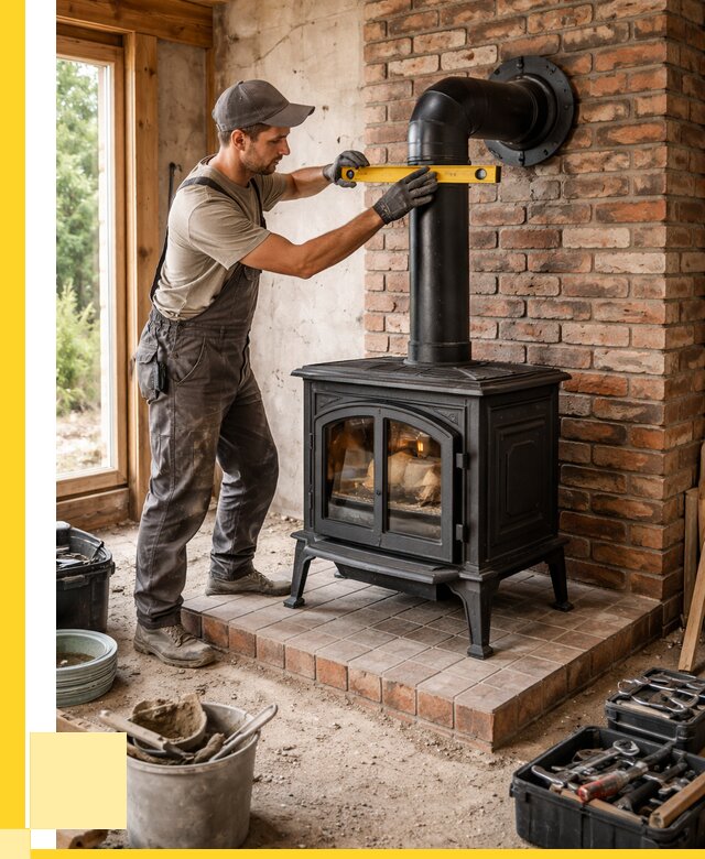 Монтаж печей установка банной печи в Пугачёве от 15240 р. | ЭриданПгч