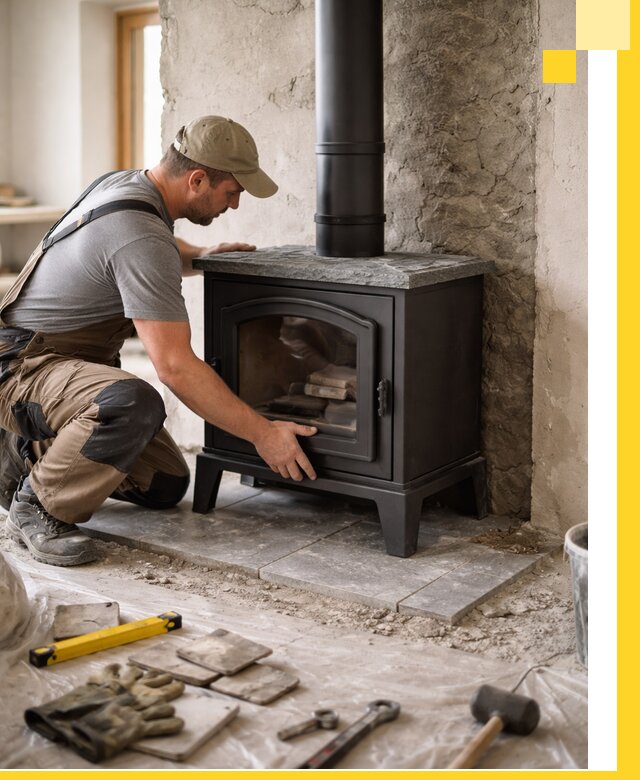 Профессиональный монтаж печей и каминов в Пугачёве под ключ