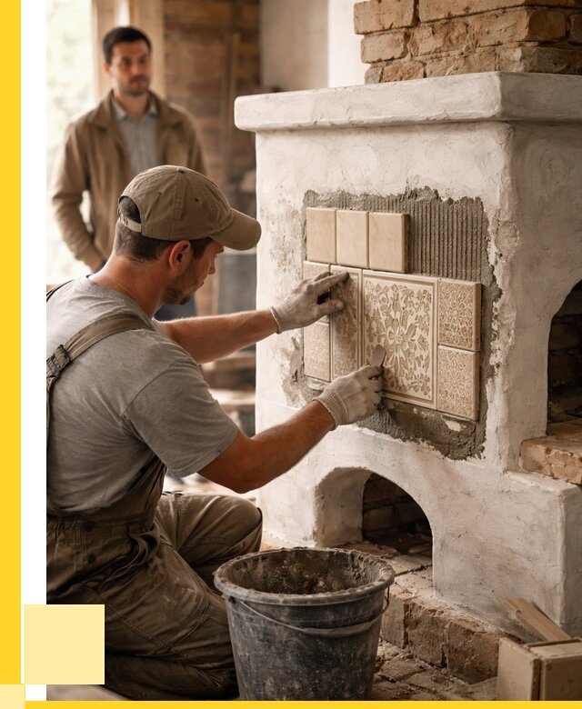 Отделка печей и банных печей в Пугачёве от 35560 р. | ЭриданПгч