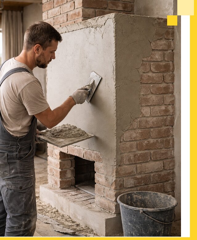 Отделка печей и облицовка каминов в Пугачёве под ключ