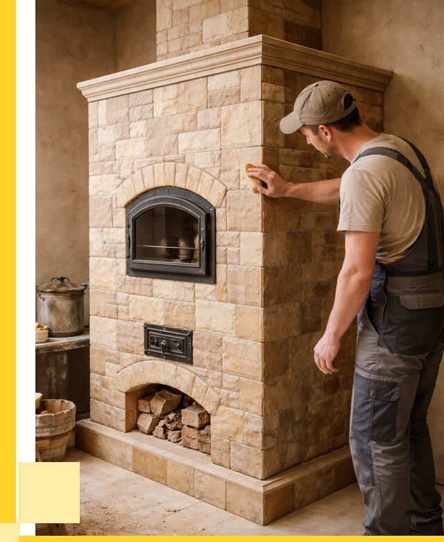 Облицовка печей в Пугачёве от 4572 р. под ключ | ЭриданПгч