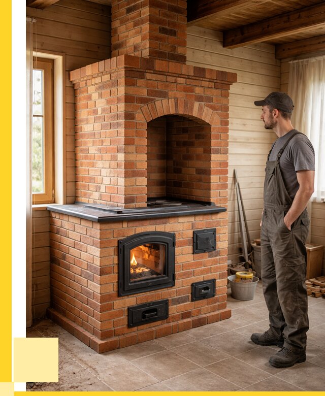 Кирпичные печи в Пугачёве: купить от 152400 р. | ЭриданПгч