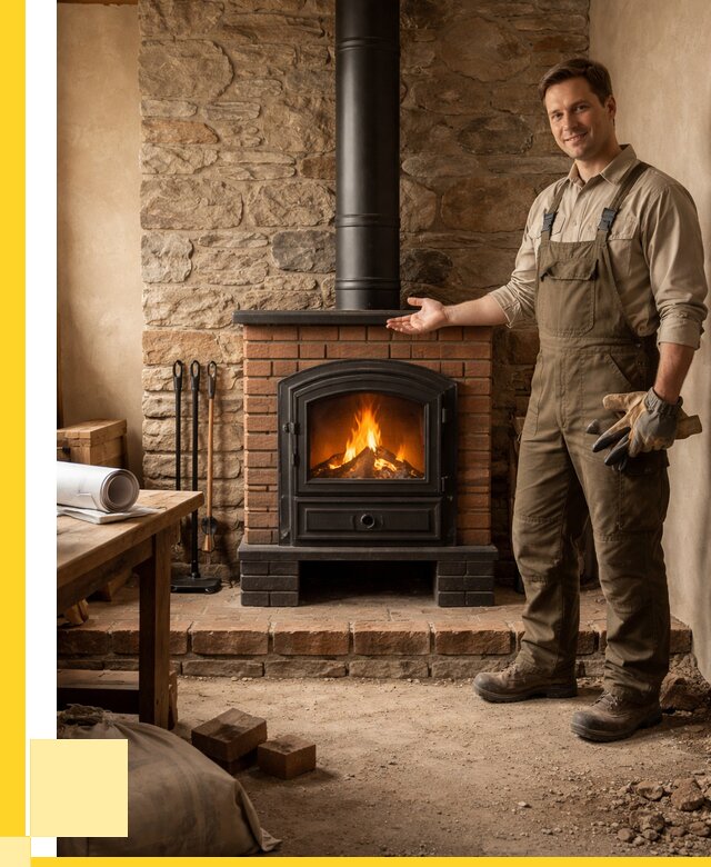 Печи отопительные из кирпича в Пугачёве от 81280 р., ЭриданПгч