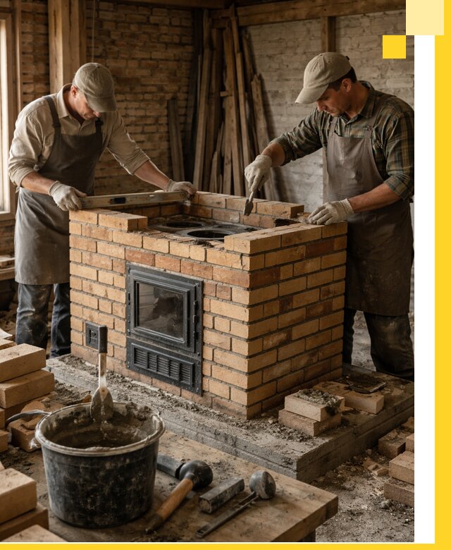 Изготовление и установка варочных печей под ключ в Пугачёве