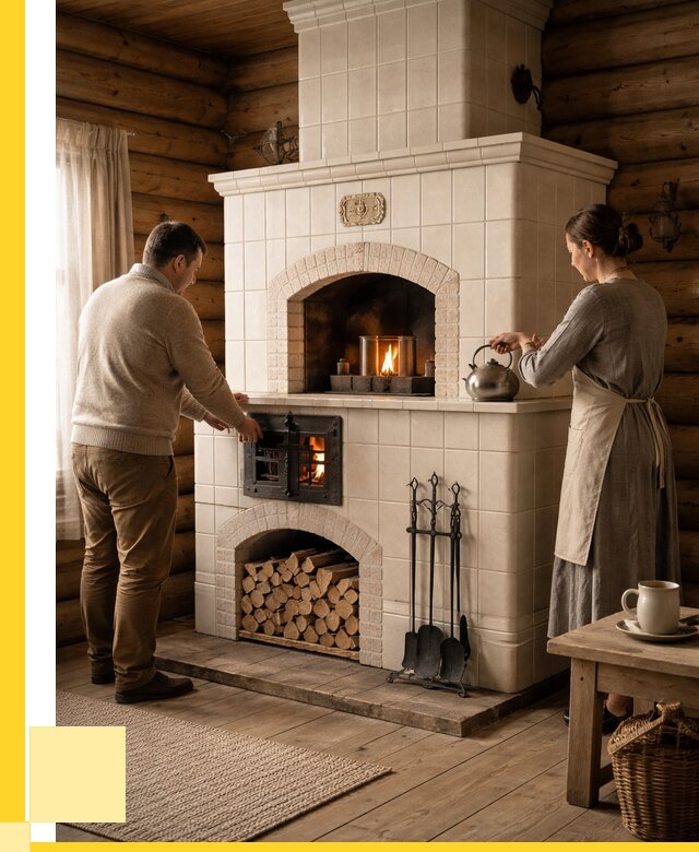 Русские печи в Пугачёве: установка от 152400 р. ЭриданПгч