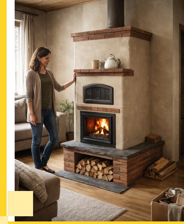 Печи шведки в Пугачёве от 86360 р. | ЭриданПгч — печь шведка