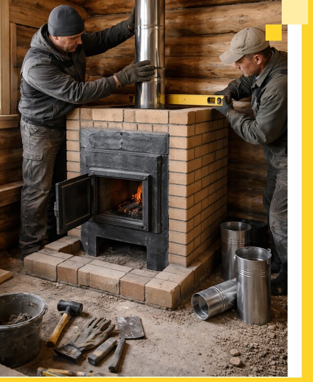 Проектирование, изготовление и установка банных печей в Пугачёве