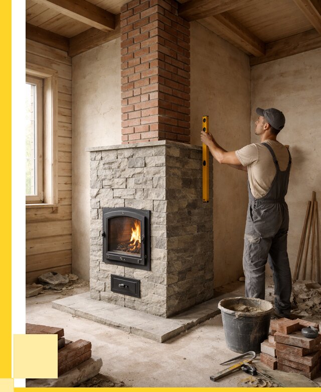 Печи и дымоходы под ключ в Пугачёве от 45720 р., ЭриданПгч