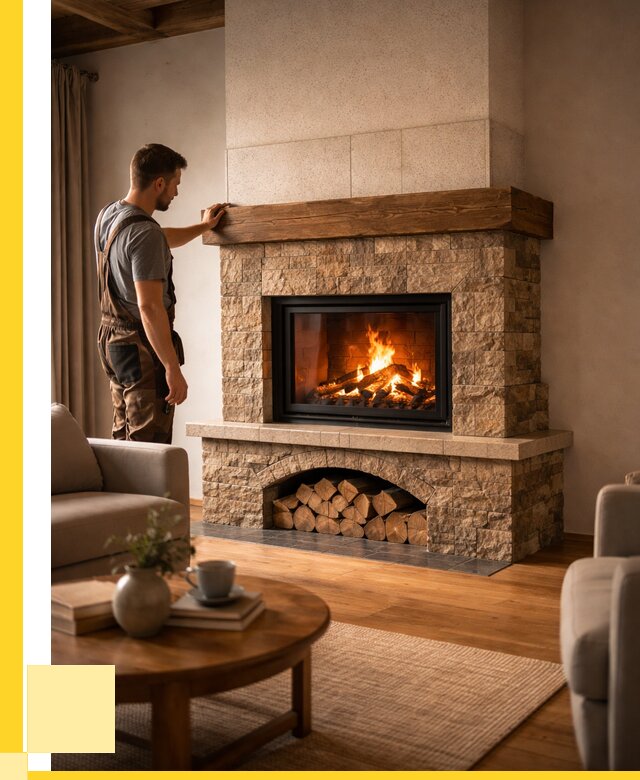 Печи камины для дома под ключ в Пугачёве от 55880 р. | ЭриданПгч