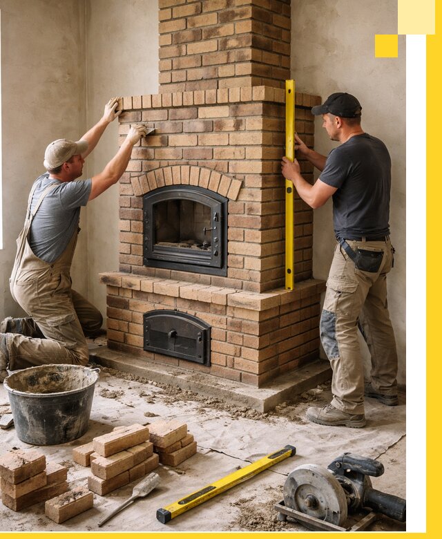 Продажа и установка печей и каминов для дома под ключ в Пугачёве