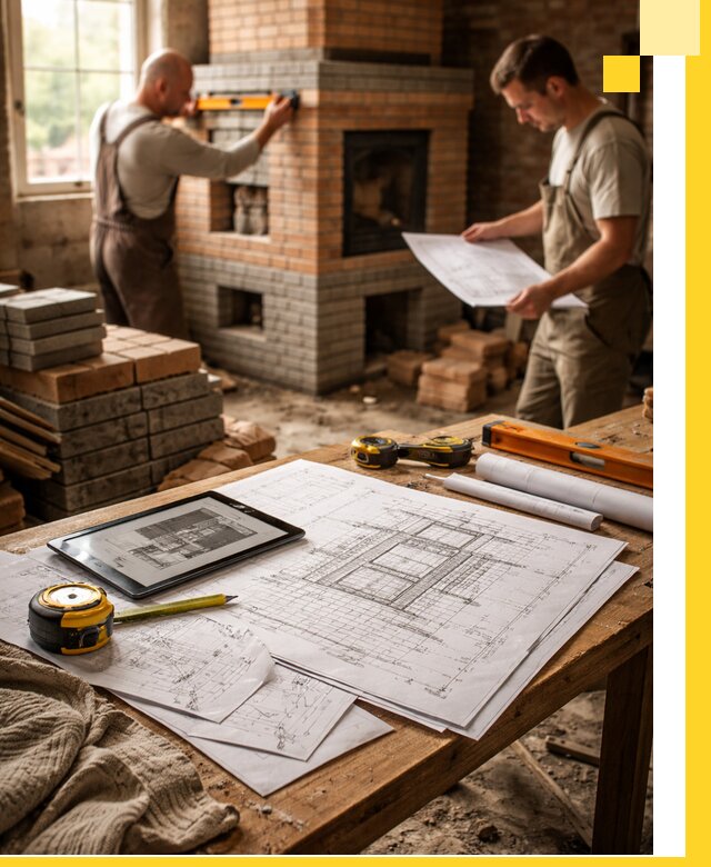 Проекты печей и каминов с индивидуальным дизайном в Пугачёве