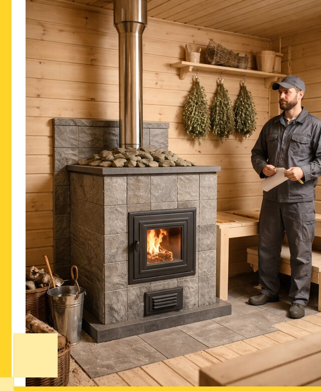 Печи для бани под ключ в Пугачёве от 121920 р. | ЭриданПгч