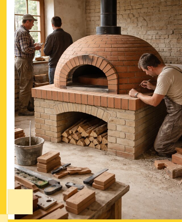 Помпейская печь дровяная для пиццы в Пугачёве | ЭриданПгч от 203200 р.