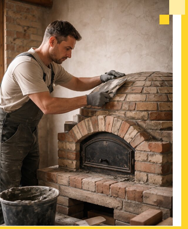 Изготовление и монтаж помпейских печей на заказ в Пугачёве