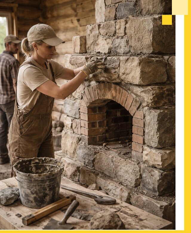 Каменные печи на заказ и монтаж в Пугачёве, долговечные решения