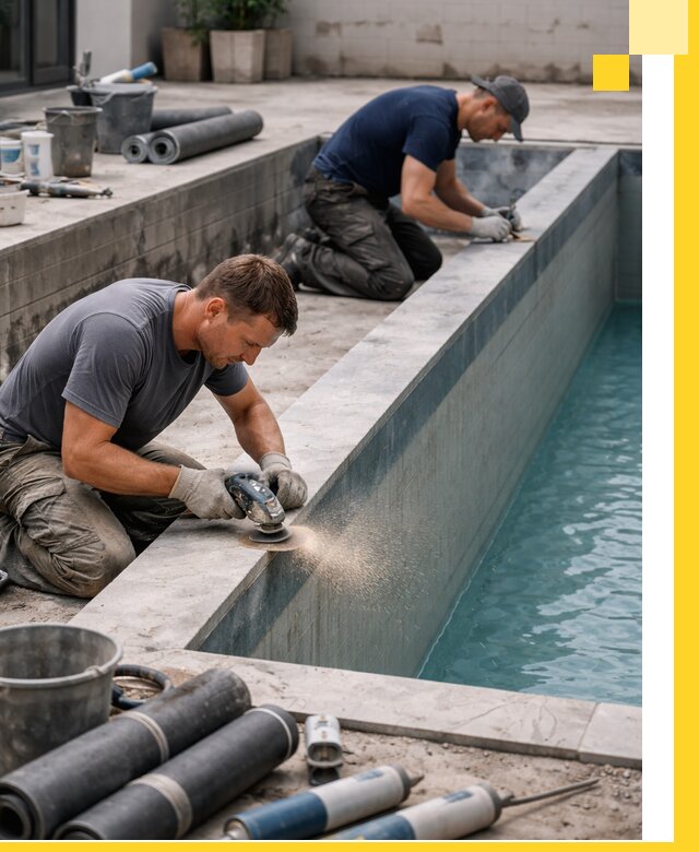 Профессиональный ремонт бассейнов под ключ в Пугачёве