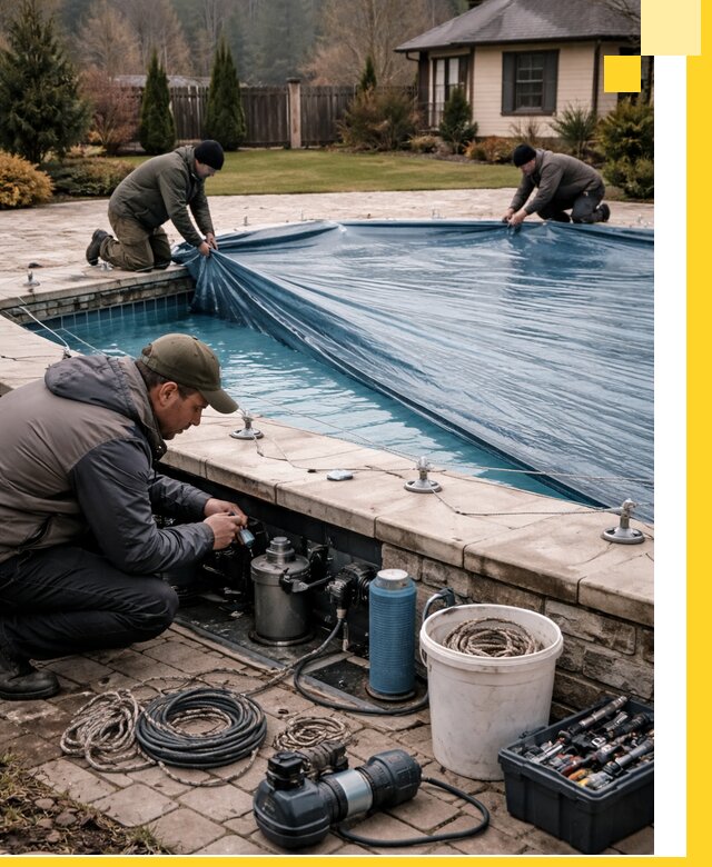 Консервация бассейнов в Пугачёве: подготовка к длительному хранению