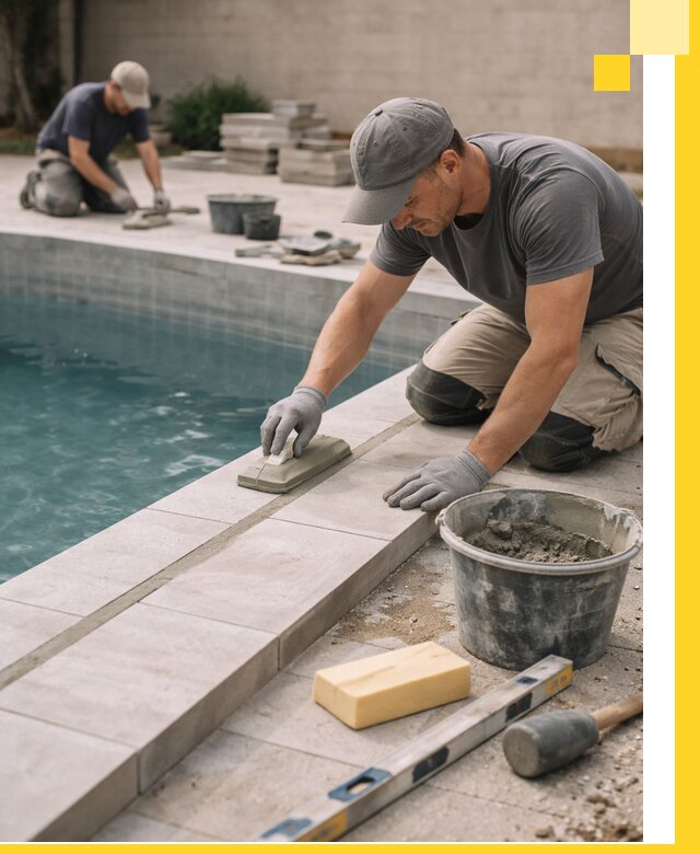 Отделка бассейнов в Пугачёве: декоративная отделка и гидроизоляция