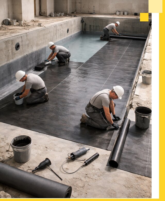 Профессиональная гидроизоляция бассейнов и чаш в Пугачёве под ключ