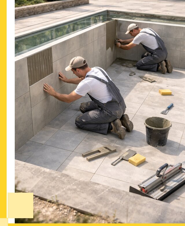 Облицовка бассейнов в Пугачёве от 4572 р. под ключ | ЭриданПгч