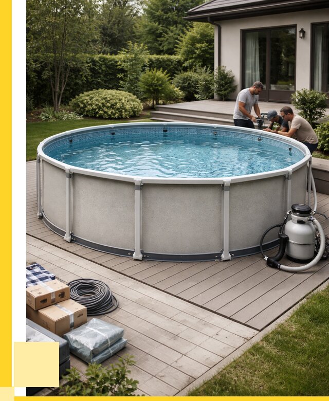 Купить каркасные бассейны в Пугачёве от 45720 р. | ЭриданПгч