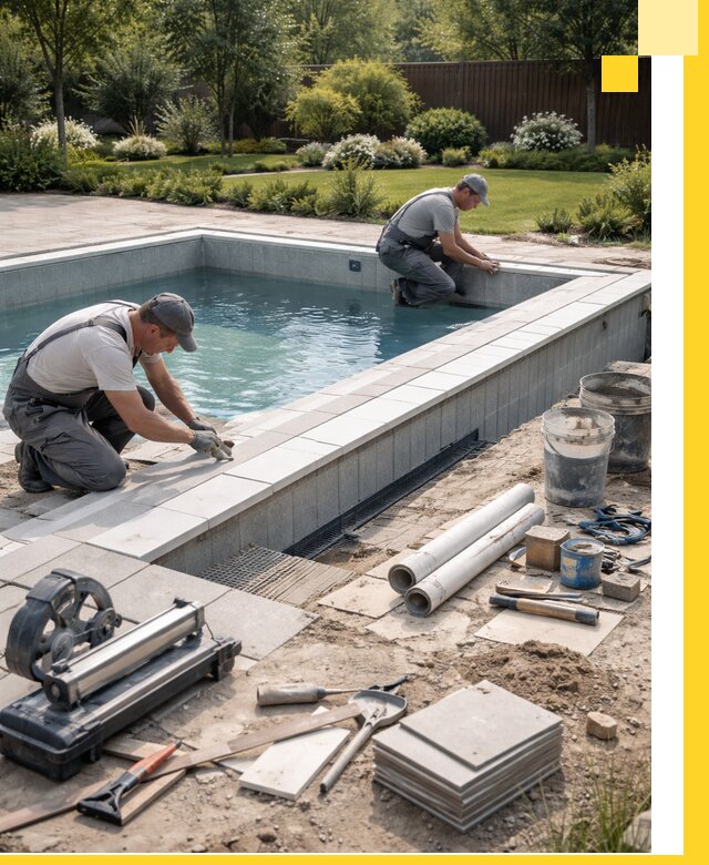 Строительство открытых бассейнов под ключ в Пугачёве профессионально