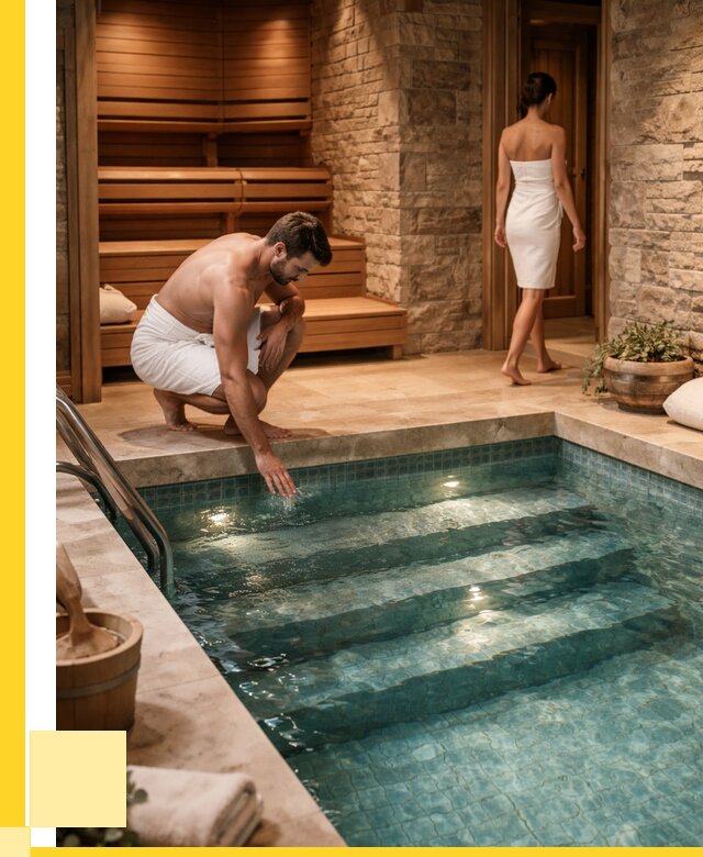 Сауна с бассейном под ключ в Пугачёве от 121920 р., ЭриданПгч