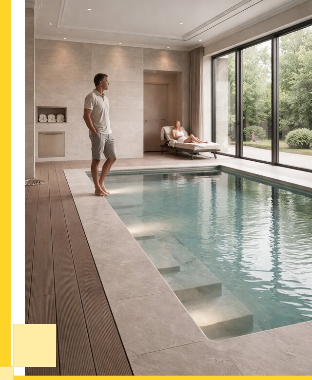 Бассейны в коттедже под ключ в Пугачёве от 1219200 р. | ЭриданПгч