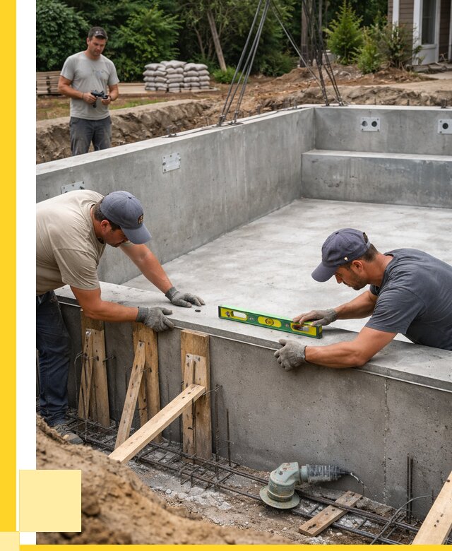 Монтаж чаши бассейна в Пугачёве под ключ от 254000 р., ЭриданПгч