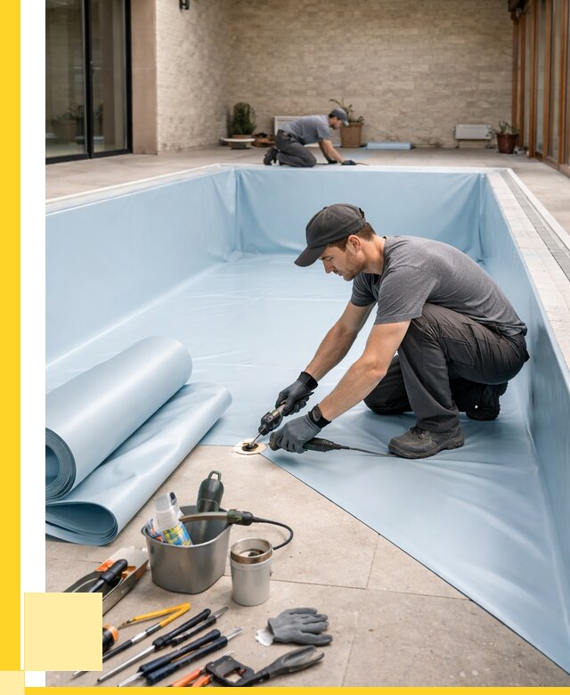 Пленка ПВХ для бассейнов в Пугачёве от 2540 р. | ЭриданПгч