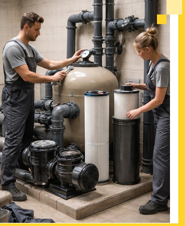 Фильтры и системы фильтрации для бассейнов в Пугачёве