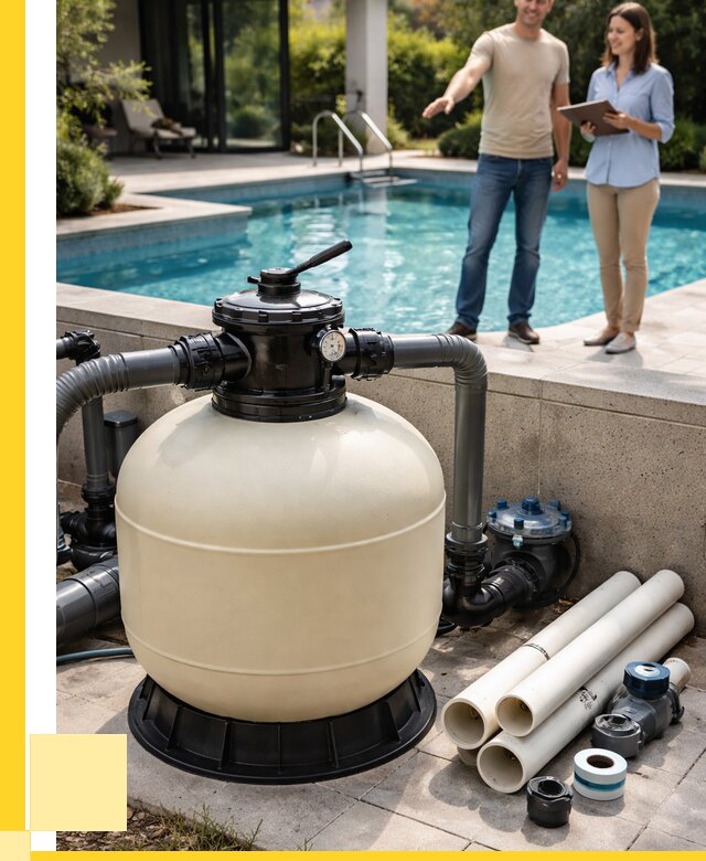 Песочные фильтры для бассейнов в Пугачёве от 18288 р., ЭриданПгч