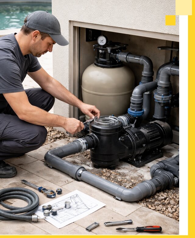 Поставка, монтаж и сервис насосов для бассейнов в Пугачёве