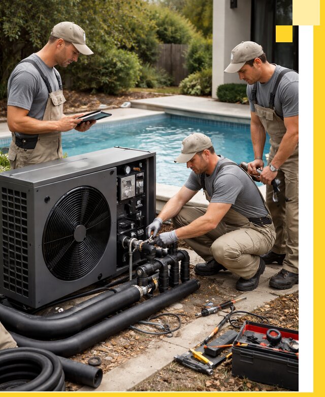 Проектирование и установка тепловых насосов для бассейнов в Пугачёве