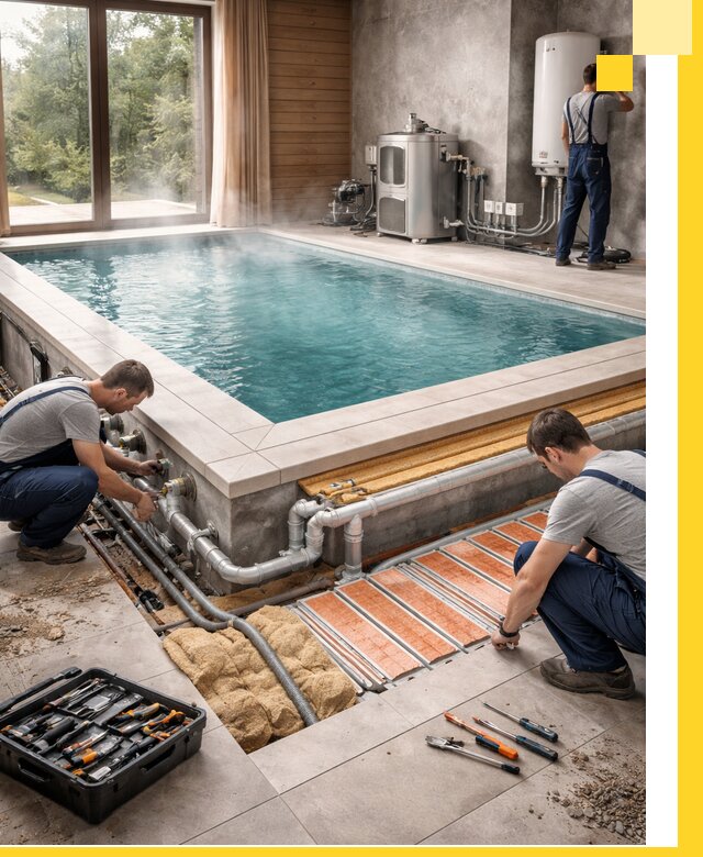 Проектирование и строительство тёплых бассейнов в Пугачёве