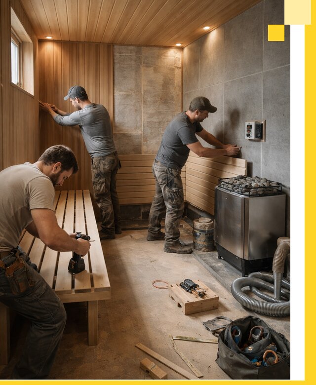 Сауны под ключ в Пугачёве, проектирование, строительство, отделка