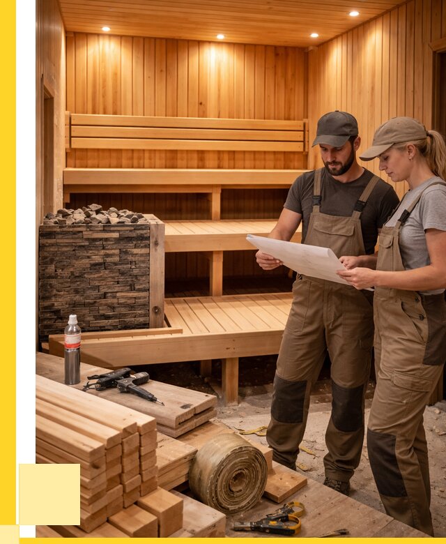 Строительство саун в Пугачёве под ключ от 254000 р., ЭриданПгч